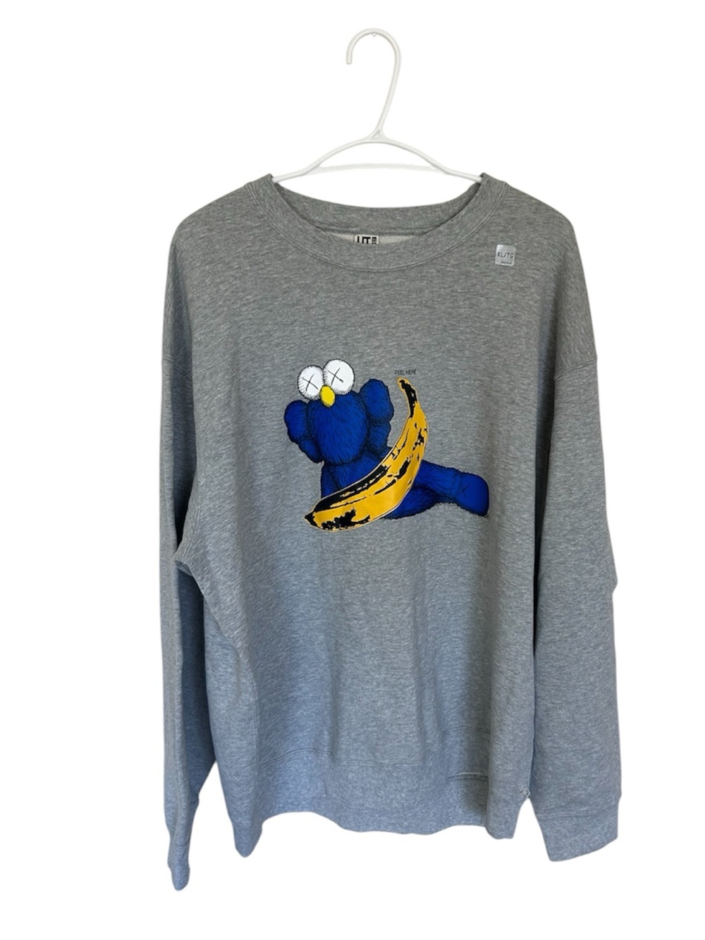BNWT Kaws x Uniqlo x Andy Warhol Crewneck Sweater Size XL Collab